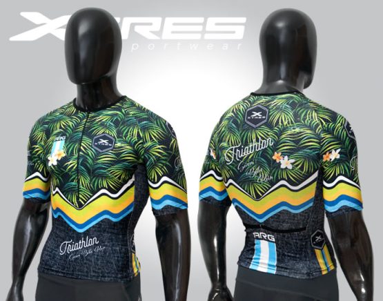 Top triatlón con mangas Xtres - Imagen 6