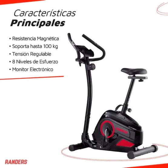 Bicicleta fija vertical Randers ARG 456 - Imagen 7