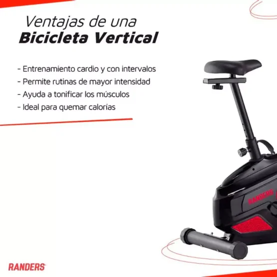 Bicicleta fija vertical Randers ARG 456 - Imagen 6
